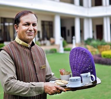 Tea & luscious snacks served at Swat Serena Hotel