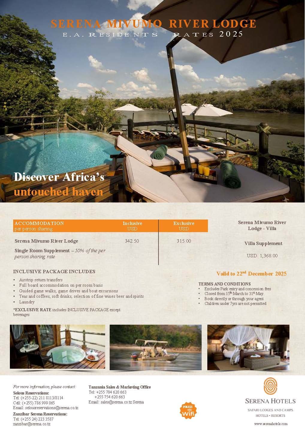 East Africa Resident Offer