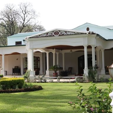 An exterior view of the Hotel at Swat Serena Hotel
