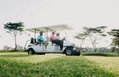 Golf cart at the Golf Course
