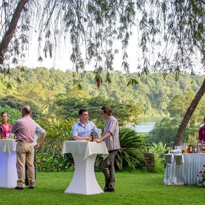 Sundowner at Arusha Serena Hotel