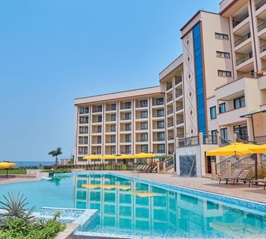 Exterior view of the Hotel & the Pool at Goma Serena Hotel