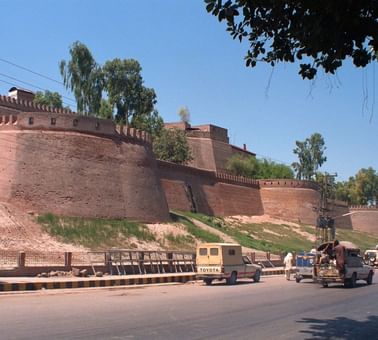 Exterior view of Fort Bala Hisar near Peshawar Serena Hotel