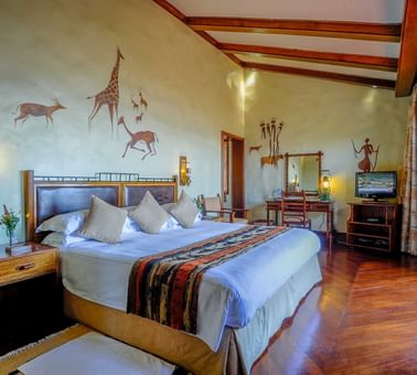 Interior of The Kimba Suite at Ngorongoro Serena
